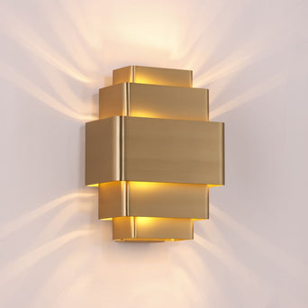 Wandlamp Layers - Brons