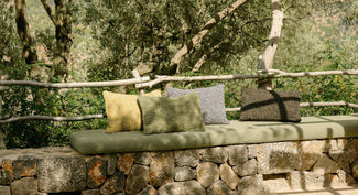 Sierkussen Canyon Outdoor Minuit - Elitis