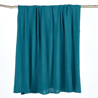 Plaid Indianna Turquoise - Elitis