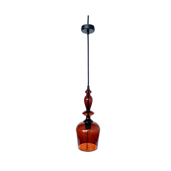 Hanglamp Baron Glas Rood