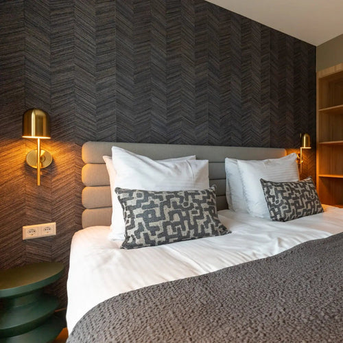 Grand Hotel hotelbed met geïntegreerde topper + Hoofdbord Xabia