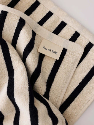 Handdoek Bonnie - Black - Tell Me More