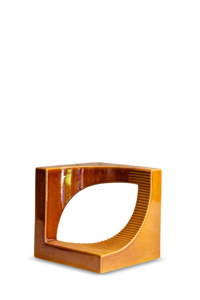 Keramische boekenhouder Gio - Caramel