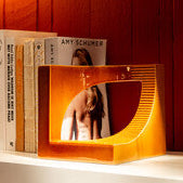 Keramische boekenhouder Gio - Caramel