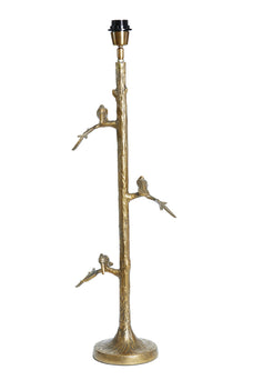 Lampvoet Branch antiek brons