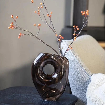 Nana Brown Vase Small