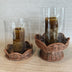 Kaarshouder Rotan Naturel Medium