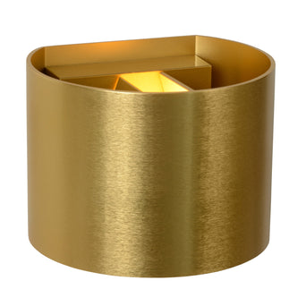 Wandlamp Xio rond Goud