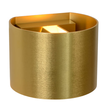 Wandlamp Xio rond Goud