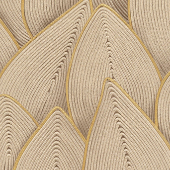 Behang Jonchée Réhaussé d'un fil d'or VP 993 10 - Elitis