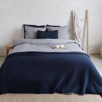 Plaid - Navy - Puglia - Homelinen