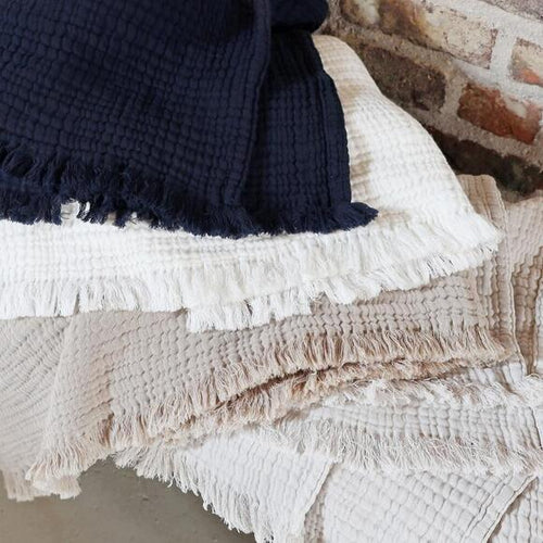 Plaid - Off White - Puglia