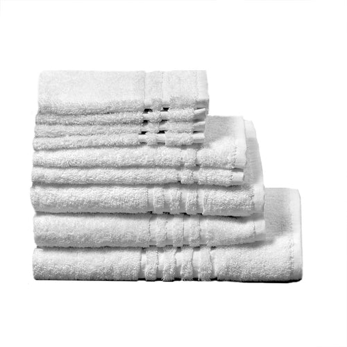 Washandjes - White - Hotel Kwaliteit - set 4 stuks