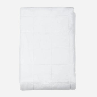Plaid - White - Nice - Homelinen - Valk at Home