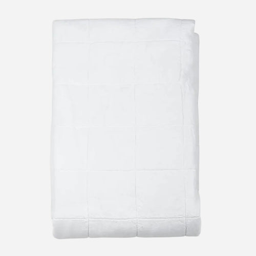 Plaid - White - Nice - Homelinen - Valk at Home