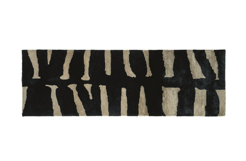 Vloerkleed Samburu - Black & White - Elitis