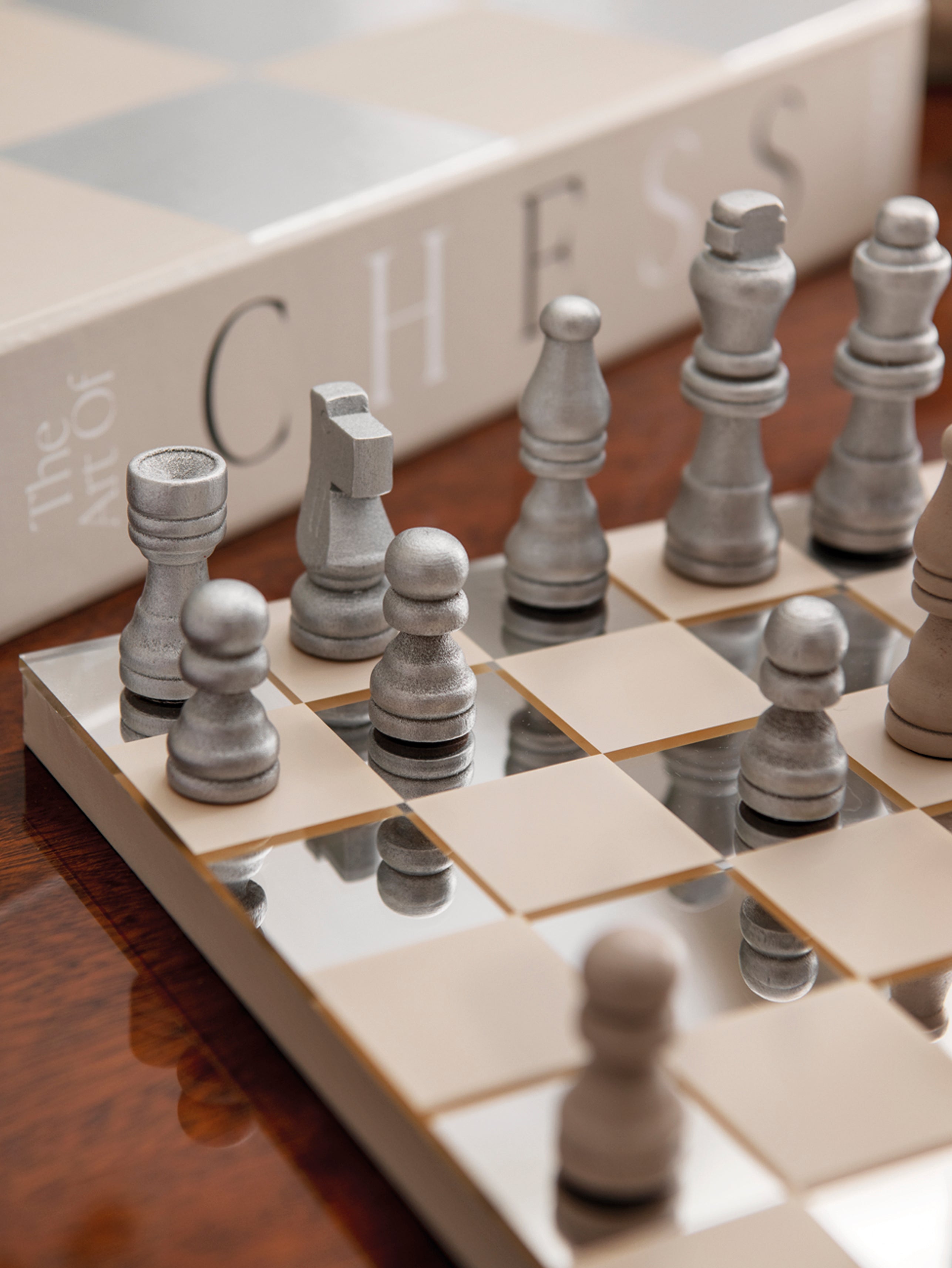 Charlotte Bronte Bezet sturen Schaken - Art of Chess Mirror | Valk at Home